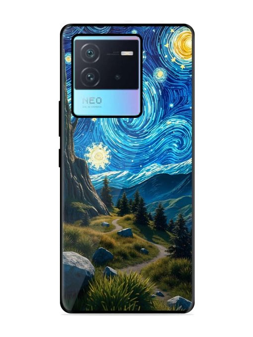 Starry Night In The Shire Glossy Soft Edge Case for Iqoo Neo 6 (5G)