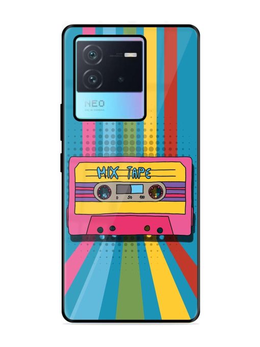 Retro Cassette Tapes Glossy Soft Edge Case for Iqoo Neo 6 (5G) Chachhi