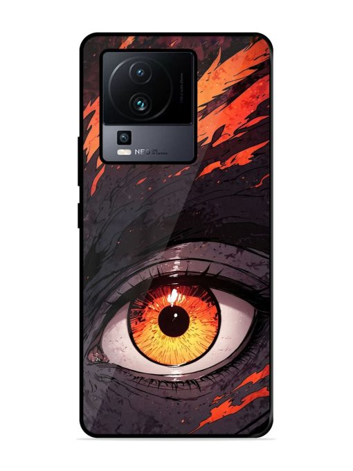 Inferno Gaze Glossy Soft Edge Case for Iqoo Neo 7 (5G) Chachhi