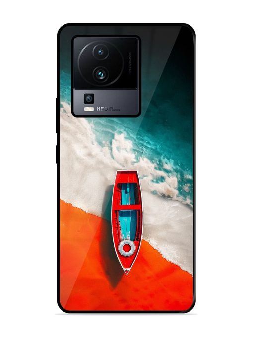 Crimson Tide Glossy Soft Edge Case for Iqoo Neo 7 (5G) Chachhi