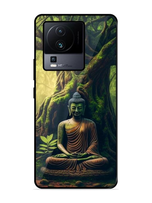 Green Buddha Art Glossy Soft Edge Case for Iqoo Neo 7 (5G) Chachhi