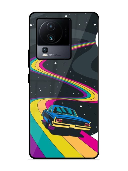 Rainbow Road Glossy Soft Edge Case for Iqoo Neo 7 (5G) Chachhi