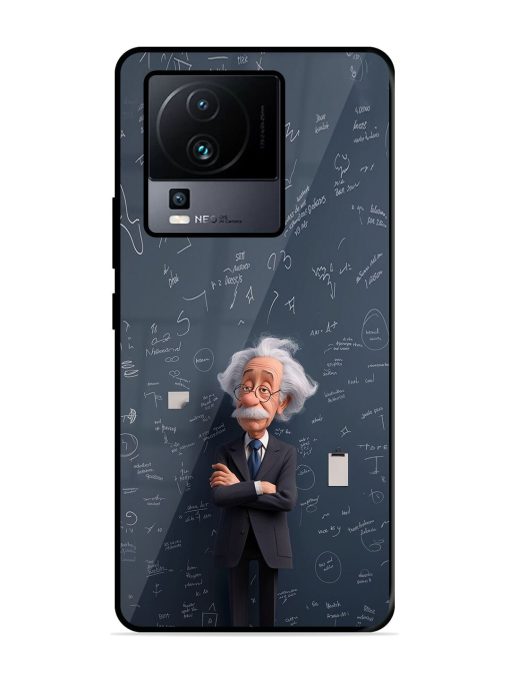 Albert Einstein Glossy Soft Edge Case for Iqoo Neo 7 (5G) Chachhi