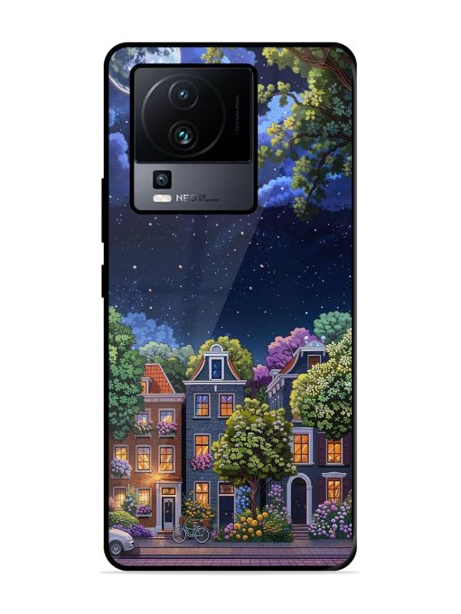 Moonlit Streets Glossy Soft Edge Case for Iqoo Neo 7 (5G) Chachhi