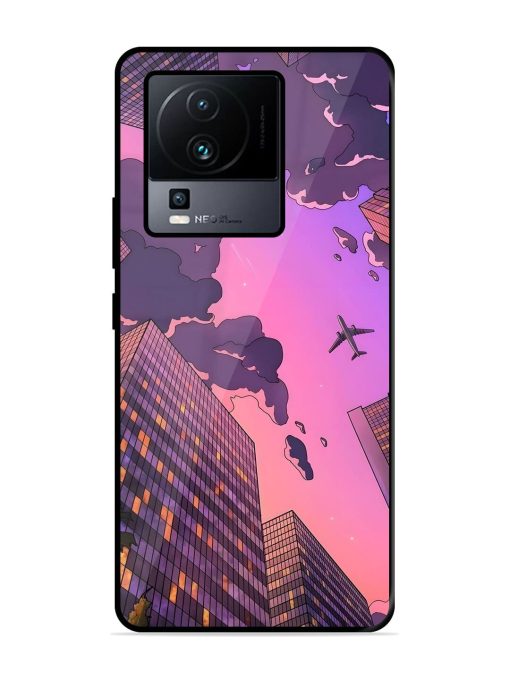 Urban Twilight Glossy Soft Edge Case for Iqoo Neo 7 (5G) Chachhi