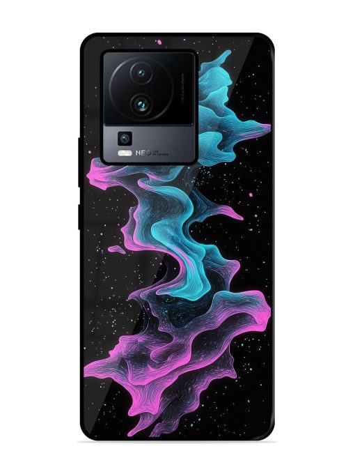 Cosmic Currents Glossy Soft Edge Case for Iqoo Neo 7 (5G) Chachhi