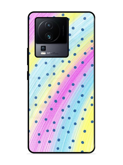 Polka Dot Paradise Glossy Soft Edge Case for Iqoo Neo 7 (5G) Chachhi