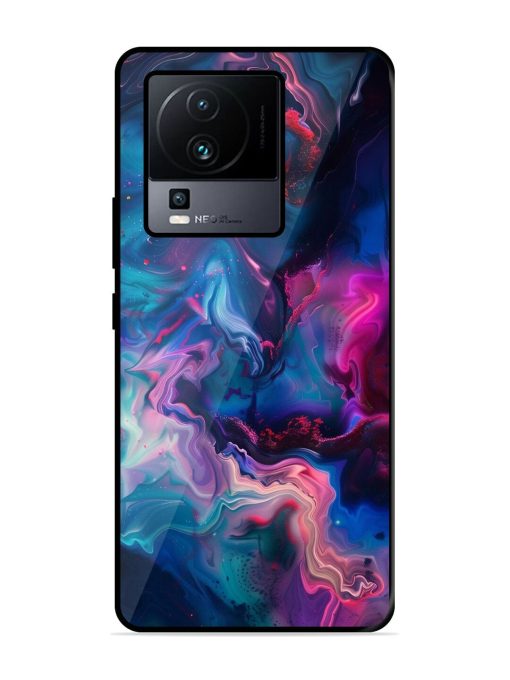 Cosmic Swirl Glossy Soft Edge Case for Iqoo Neo 7 (5G) Chachhi