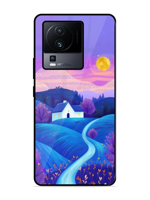 Moonlit Meadow Glossy Soft Edge Case for Iqoo Neo 7 (5G) Chachhi