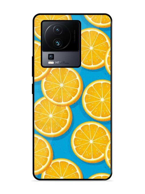 Citrus Symphony Glossy Soft Edge Case for Iqoo Neo 7 (5G) Chachhi