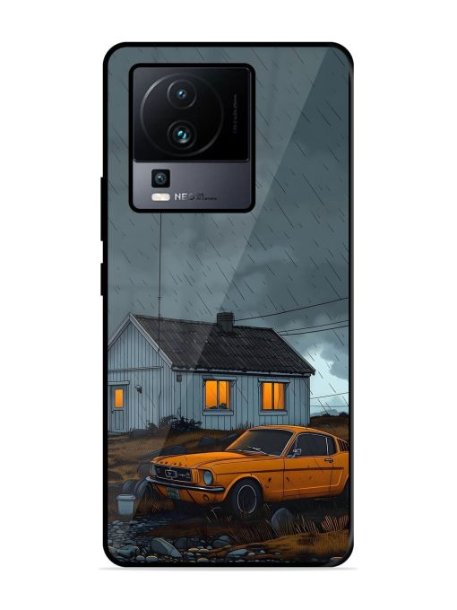 Rainy Day Retreat Glossy Soft Edge Case for Iqoo Neo 7 (5G) Chachhi