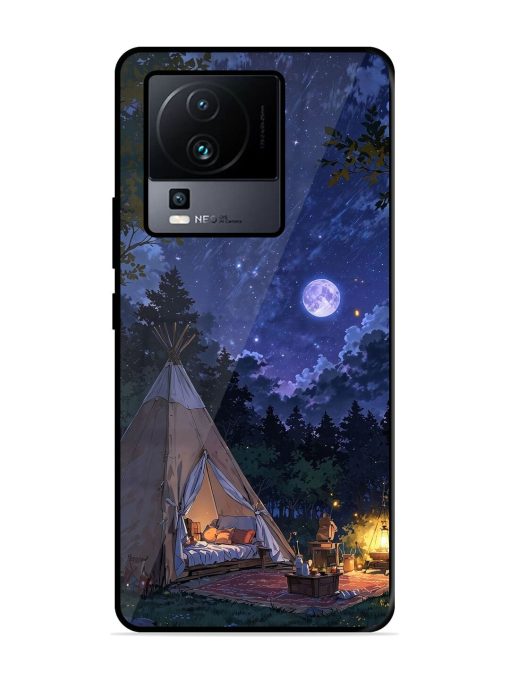 Moonlight Camping Glossy Soft Edge Case for Iqoo Neo 7 (5G) Chachhi