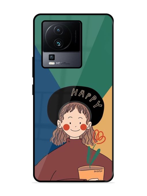 Happy Momo Glossy Soft Edge Case for Iqoo Neo 7 (5G)