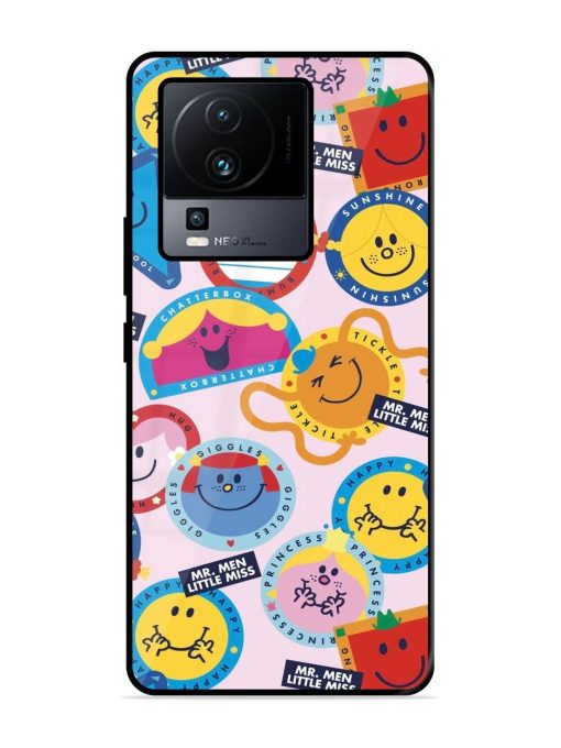 Whimsical Mr. Men & Little Miss Glossy Soft Edge Case for Iqoo Neo 7 (5G)