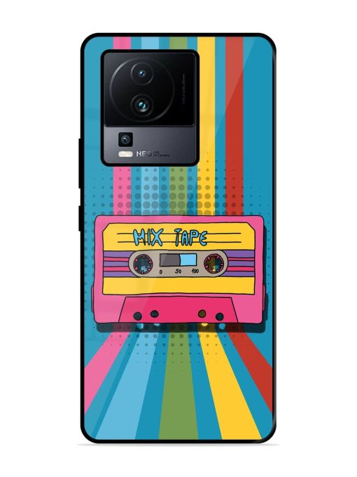 Retro Cassette Tapes Glossy Soft Edge Case for Iqoo Neo 7 (5G) Chachhi