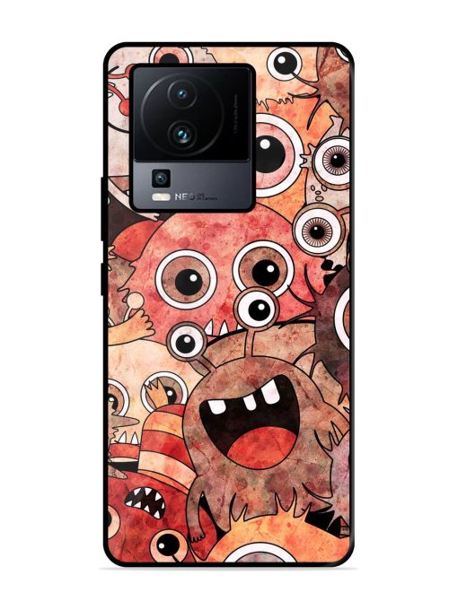 Monster Mash Glossy Soft Edge Case for Iqoo Neo 7 (5G) Chachhi