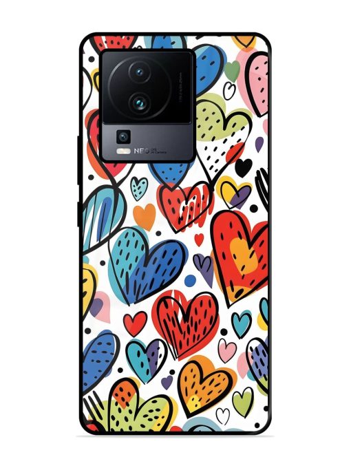 Heartfelt Harmony Glossy Soft Edge Case for Iqoo Neo 7 (5G) Chachhi