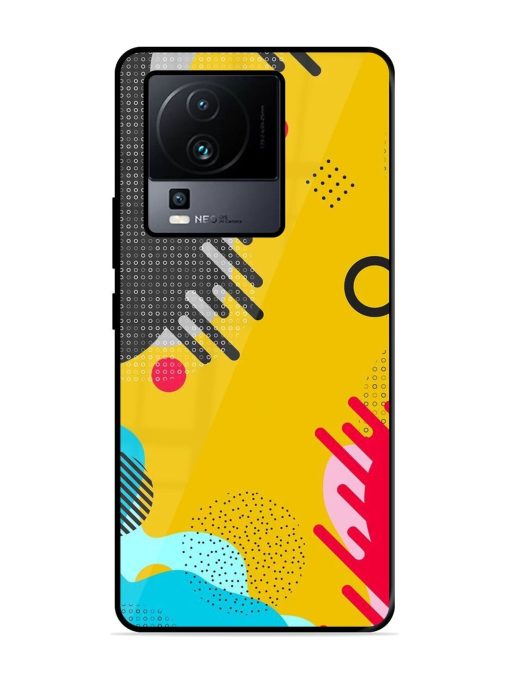 Neon Pop Glossy Soft Edge Case for Iqoo Neo 7 Pro (5G) Chachhi