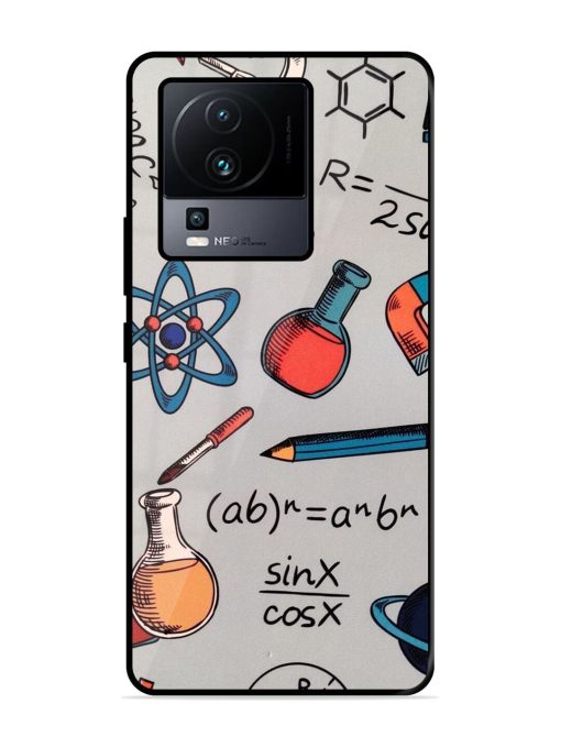 Science Doodle Glossy Soft Edge Case for Iqoo Neo 7 Pro (5G) Chachhi