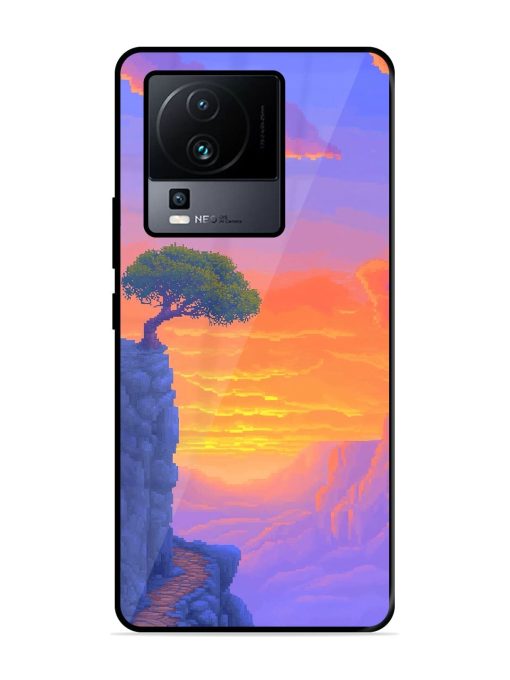 Cliffside Solitude Glossy Soft Edge Case for Iqoo Neo 7 Pro (5G) Chachhi