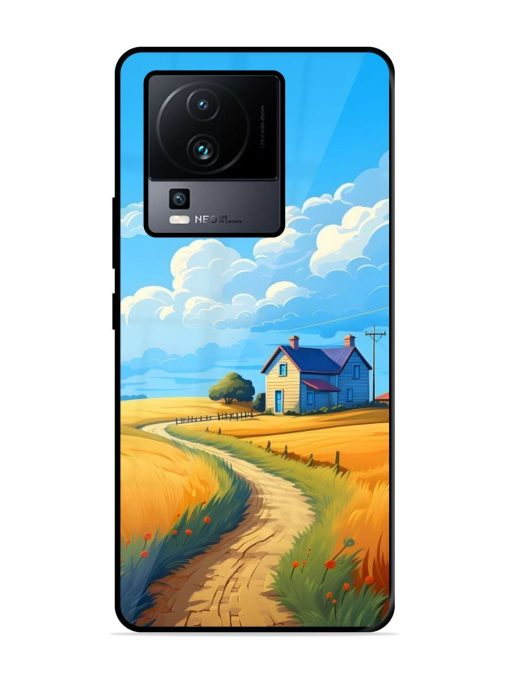 Countryside Cottage Glossy Soft Edge Case for Iqoo Neo 7 Pro (5G) Chachhi