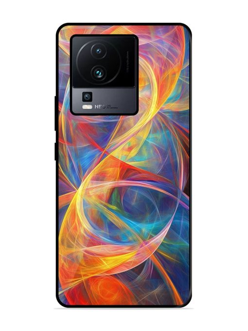 Cosmic Currents Glossy Soft Edge Case for Iqoo Neo 7 Pro (5G) Chachhi