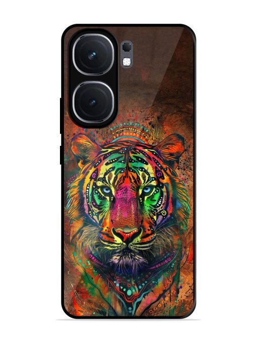 Cosmic Tiger Glossy Soft Edge Case for Iqoo Neo 9 Pro (5G) Chachhi