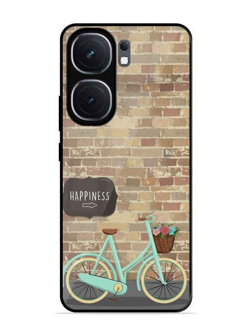 Pedaling Towards Happiness Glossy Soft Edge Case for Iqoo Neo 9 Pro (5G) Chachhi