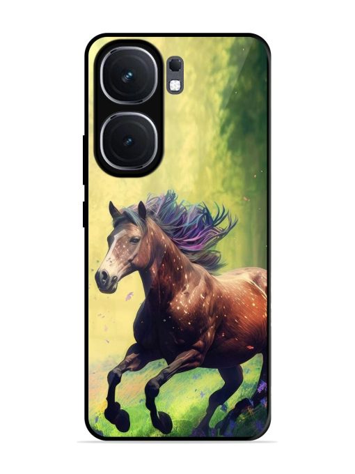 Enchanted Gallop Glossy Soft Edge Case for Iqoo Neo 9 Pro (5G) Chachhi