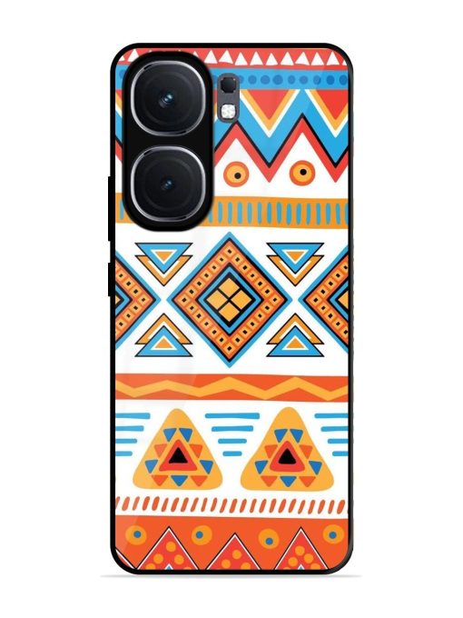 Vibrant Tribal Pattern Glossy Soft Edge Case for Iqoo Neo 9 Pro (5G) Chachhi