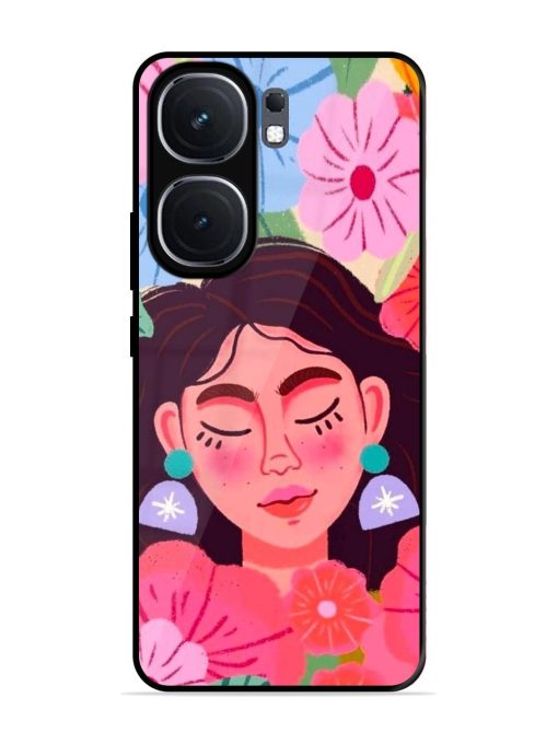 Blooming Serenity Glossy Soft Edge Case for Iqoo Neo 9 Pro (5G) Chachhi