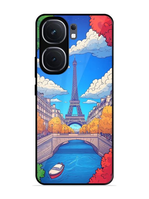 Parisian Panorama Glossy Soft Edge Case for Iqoo Neo 9 Pro (5G) Chachhi