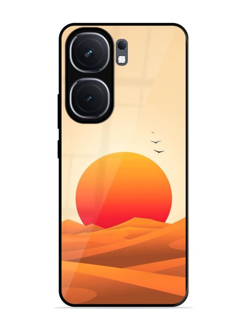 Desert Sunset Glossy Soft Edge Case for Iqoo Neo 9 Pro (5G) Chachhi