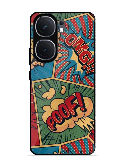 Comic Book Chaos Glossy Soft Edge Case for Iqoo Neo 9 Pro (5G)