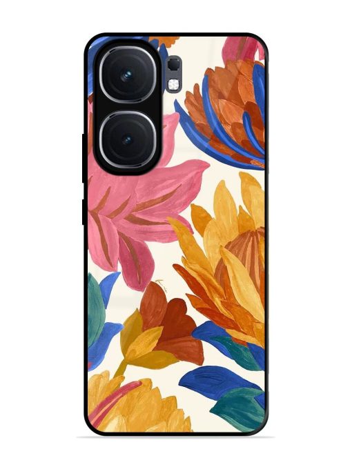 Blooming Tapestry Glossy Soft Edge Case for Iqoo Neo 9 Pro (5G) Chachhi