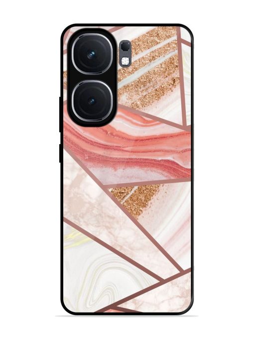 Rosy Mosaic Glossy Soft Edge Case for Iqoo Neo 9 Pro (5G) Chachhi