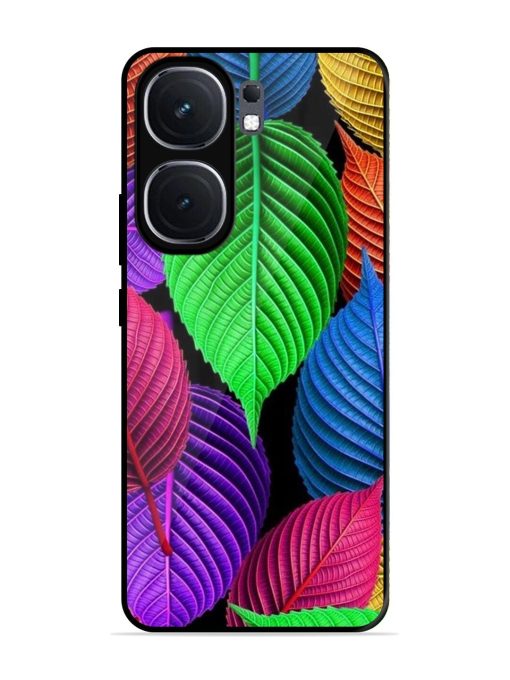 Rainbow Leaf Symphony Glossy Soft Edge Case for Iqoo Neo 9 Pro (5G) Chachhi