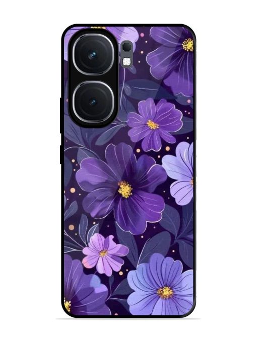 Purple Paradise Glossy Soft Edge Case for Iqoo Neo 9 Pro (5G) Chachhi