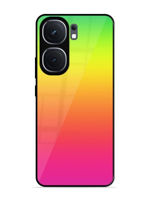 Rainbow Gradient Glossy Soft Edge Case for Iqoo Neo 9 Pro (5G) Chachhi