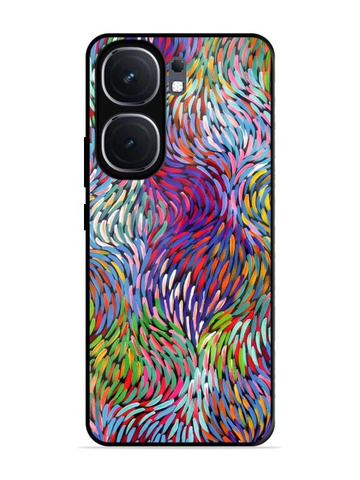 Vibrant Waves Glossy Soft Edge Case for Iqoo Neo 9 Pro (5G) Chachhi