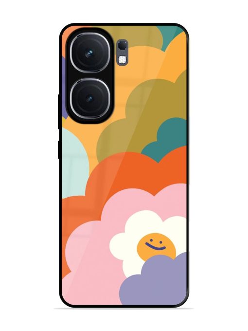 Happy Flower Power Glossy Soft Edge Case for Iqoo Neo 9 Pro (5G) Chachhi