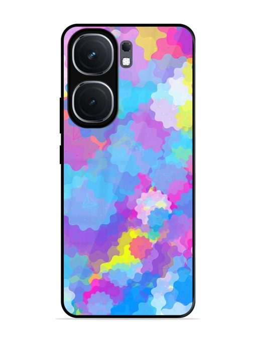 Psychedelic Cloud Burst Glossy Soft Edge Case for Iqoo Neo 9 Pro (5G) Chachhi