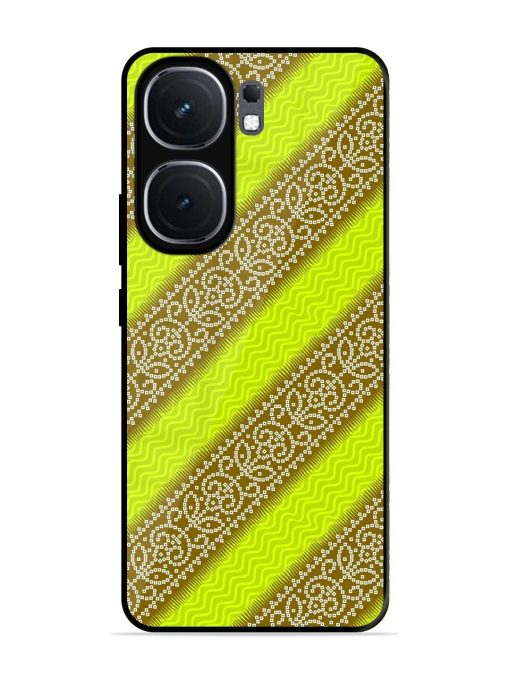 Golden Bandana Bliss Glossy Soft Edge Case for Iqoo Neo 9 Pro (5G) Chachhi