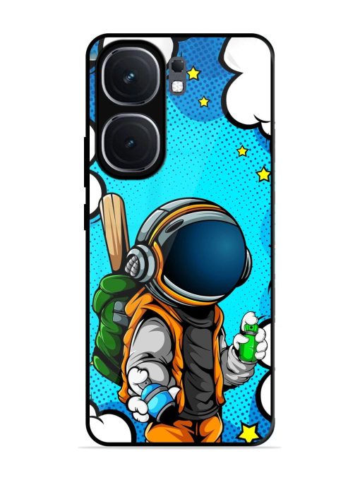 Space Graffiti Artist Glossy Soft Edge Case for Iqoo Neo 9 Pro (5G) Chachhi