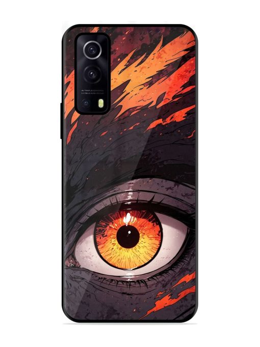 Inferno Gaze Glossy Soft Edge Case for Iqoo Z3 (5G) Chachhi