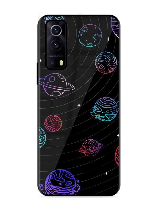 Cosmic Ballet Glossy Soft Edge Case for Iqoo Z3 (5G) Chachhi