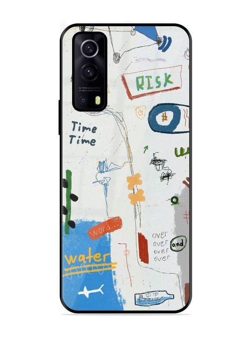 Mind Map Madness Glossy Soft Edge Case for Iqoo Z3 (5G) Chachhi