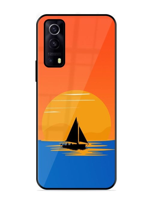 Sunset Sail Glossy Soft Edge Case for Iqoo Z3 (5G) Chachhi