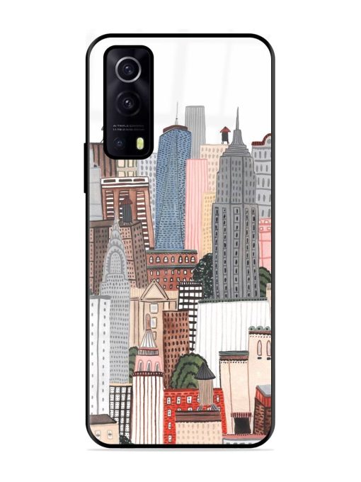 Cityscape Dreams Glossy Soft Edge Case for Iqoo Z3 (5G) Chachhi