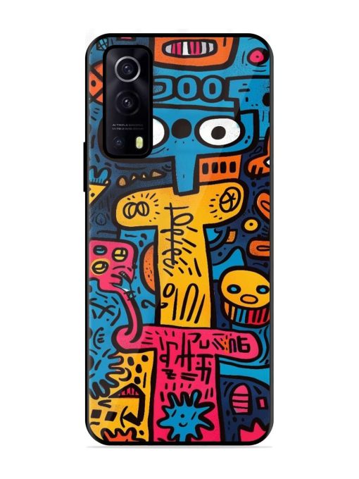 Doodletopia Glossy Soft Edge Case for Iqoo Z3 (5G) Chachhi